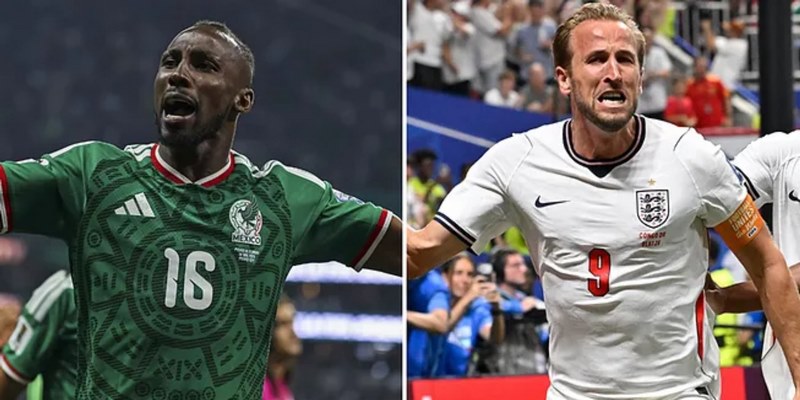 Mexico và Anh đã có màn trình diễn khác nhau tại World Cup 2026